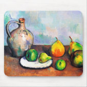 Pitcher en Fruit, Paul Cezanne Muismat (Voorkant)