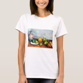 Pitcher en Fruit, Paul Cezanne T-shirt (Voorkant)