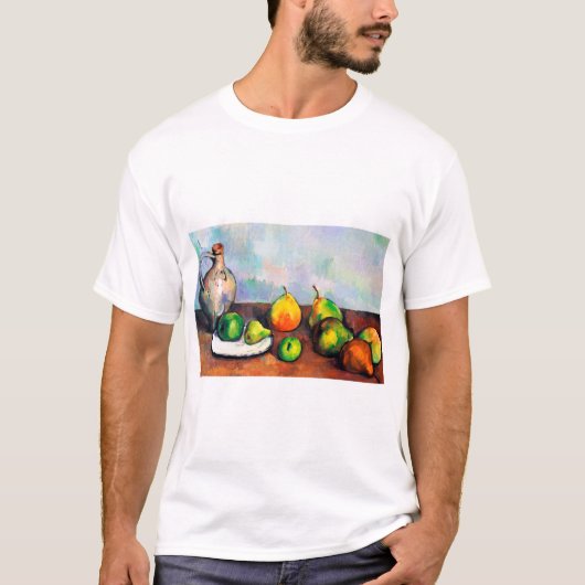 Pitcher en Fruit, Paul Cezanne T-shirt (Voorkant)