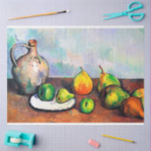Pitcher en Fruit, Paul Cezanne Tissuepapier (Craft)