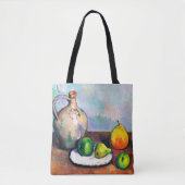Pitcher en Fruit, Paul Cezanne Tote Bag (Voorkant)