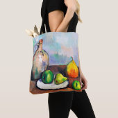 Pitcher en Fruit, Paul Cezanne Tote Bag (Dichtbij)