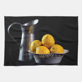 Pitcher en Lemons Kitchen Towel Theedoek