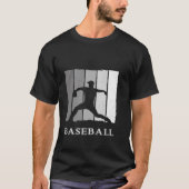 Pitcher Honkbal Kleding - Honkbal T-shirt (Voorkant)