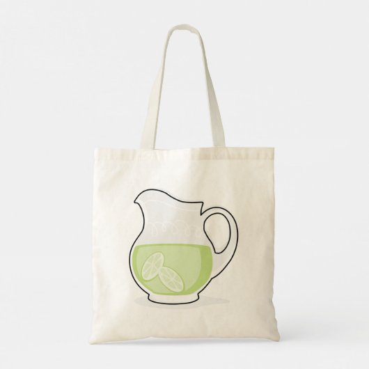 Pitcher of Limoen Juice Tote Bag (Achterkant)