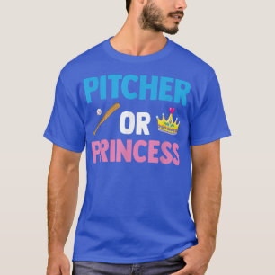 Pitcher of Princess Funny Gender Reopenbaart party T-shirt