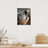 Pitcher op de Porch Poster (Keuken)