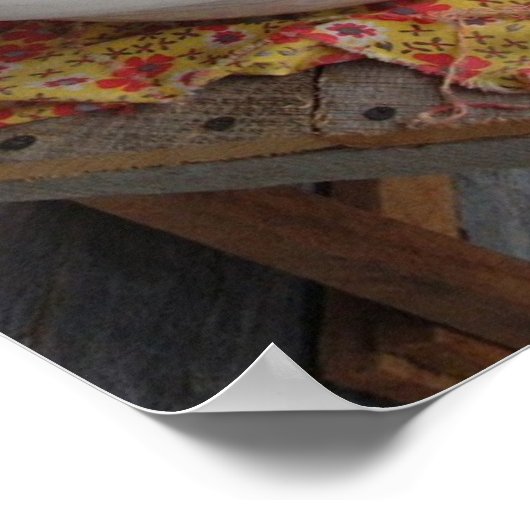 Pitcher op de Porch Poster (Hoek)