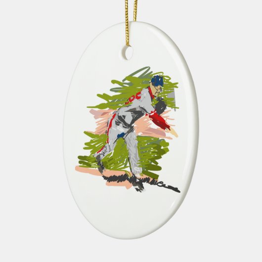 Pitcher-pitchen Keramisch Ornament (Links)