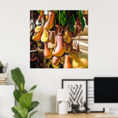 Pitcher-Plant - Canvas Art-afdrukken Poster (Thuiskantoor)