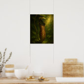 Pitcher Plant: Toxic Elegance Impressionistische K Poster (Keuken)