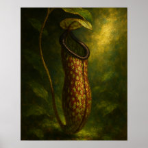 Pitcher Plant: Toxic Elegance Impressionistische K