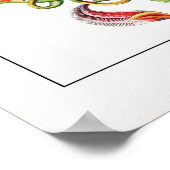 Pitcher-Plant (wit) |  Ernst Haeckel Poster (Hoek)