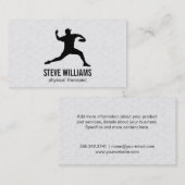 Pitcher (variatie) | Sport Visitekaartje (Voorkant / Achterkant)