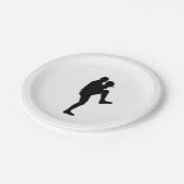 Pitcher voor honkbalspeler papieren bordje (Gekanteld)