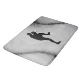 Pitcher Winduel van honkbalspeler Badmat (Gekanteld)