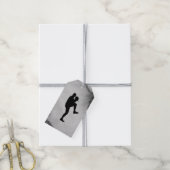 Pitcher Winduel van honkbalspeler Cadeaulabel (Met Touw)