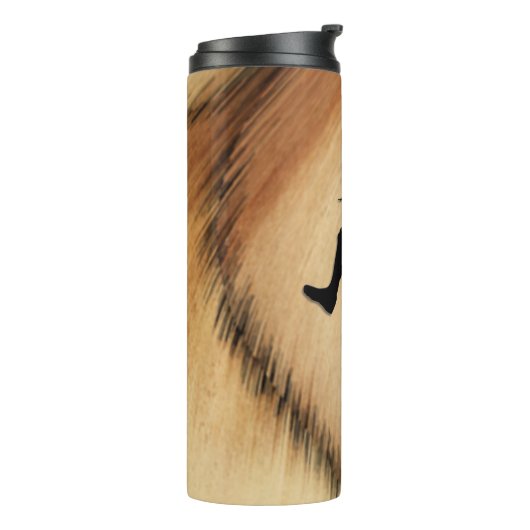 Pitcher Windup van Antiek honkbalspeler Thermosbeker (Gedraaid links)