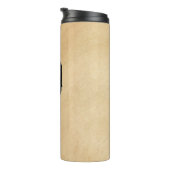 Pitcher Windup van Antiek honkbalspeler Thermosbeker (Geroteerd rechts)