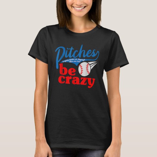 Pitches zijn gek t-shirt (Voorkant)