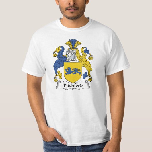 Pitchford Family Crest T-shirt (Voorkant)