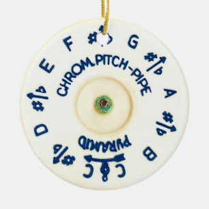 Pitchpipe Keramisch Ornament