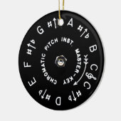 Pitchpipe Keramisch Ornament (Links)