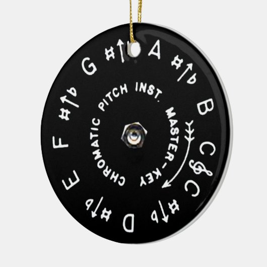 Pitchpipe Keramisch Ornament (Links)