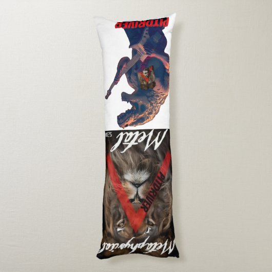 PitDriver Body Pillow Lichaamskussen (Achterkant (Verticaal))