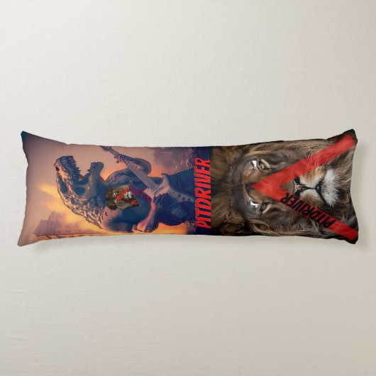 PitDriver Body Pillow Lichaamskussen (Voorkant)