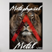 PitDriver Lion Logo Poster (Voorkant)