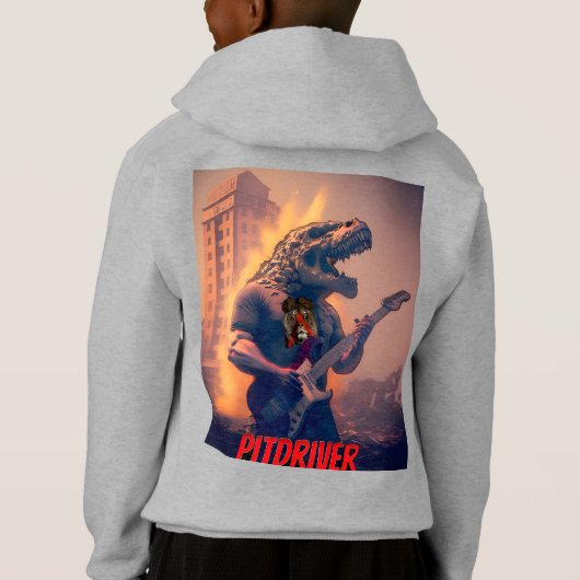 PitDriver PitZillA Jeugd Hoodie (Achterkant)