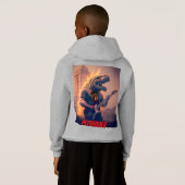 PitDriver PitZillA Jeugd Hoodie (Achterkant volledig)