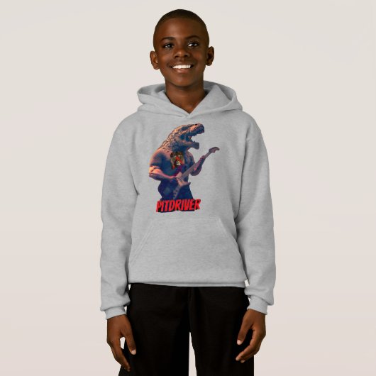 PitDriver PitZillA Jeugd Hoodie (Voorkant volledig)