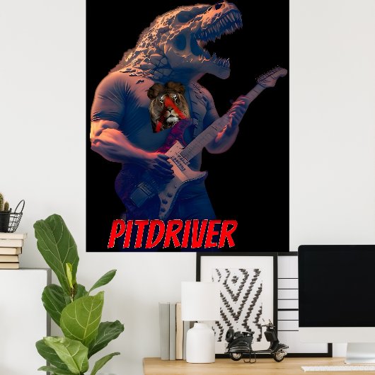 PitDriver PitZillA Poster (Thuiskantoor)