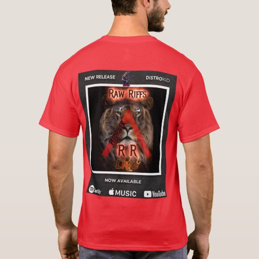PitDriver Raw Riffs Live T-shirt (Achterkant)