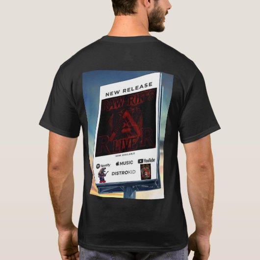 PitDriver Raw Riffs Live VI T-shirt (Achterkant)