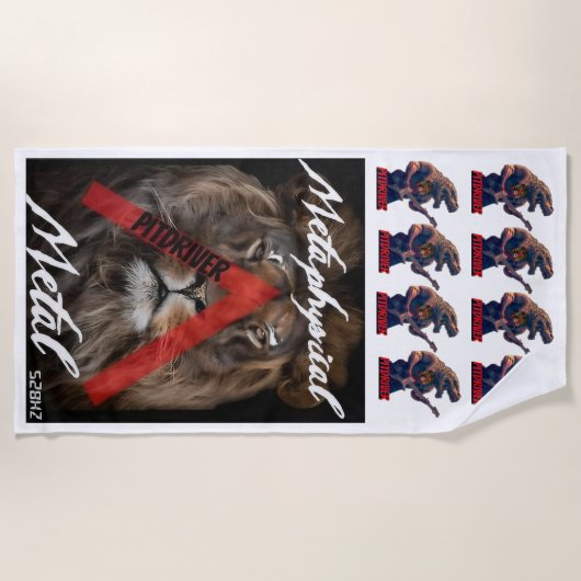 PitDriver Strandlaken (Voorkant)