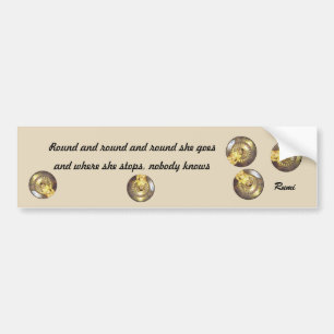 Pithy Bumpersticker de RUMI