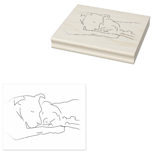 Pitiful in Love Rubberstempel (Gestempeld)