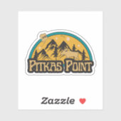 Pitkas Point, Alaska Sticker (Vel)