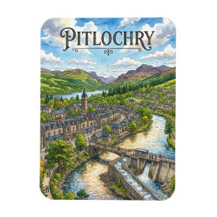 Pitlochry Schotland Magneet
