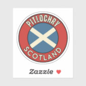 Pitlochry, Schotland Sticker (Vel)