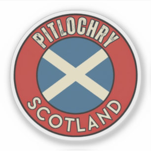 Pitlochry, Schotland Sticker