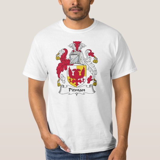 Pitman Family Crest T-shirt (Voorkant)