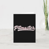Pitmaster 100% BBQ Pitmaster Shirten Kaart (Voorkant)