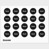 Pitmaster 100% BBQ Pitmaster Shirten Ronde Sticker (Vel)