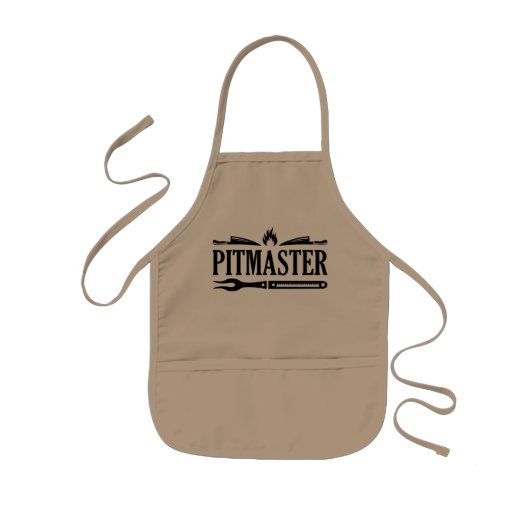 Pitmaster Kinder Schort (Voorkant)