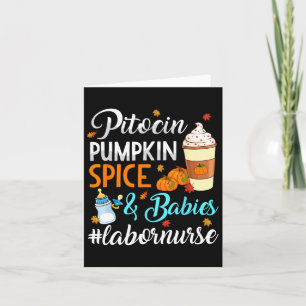 Pitocin pompoen specerij en baby's levering arbeid kaart