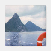 Pitons van de Zee Magnet (Voorkant)